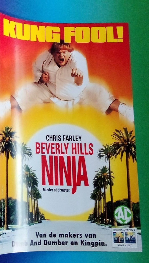VHS - Beverly Hills Ninja - Koopvideo, Nederlands ondertiteld, Engels, Verzenden, Alle leeftijden
