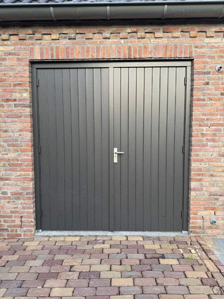 Garagedeur, Ophalen, 120 cm of meer, Garagedeur, Zo goed als nieuw