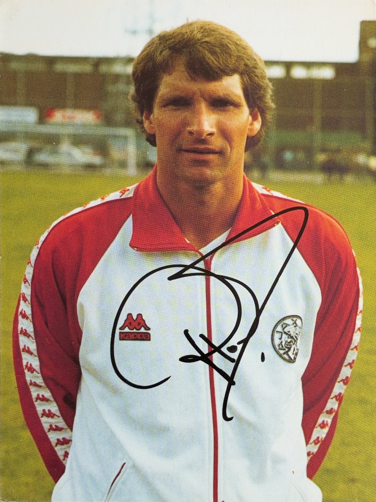 Spelerskaart Pim van Dord - AFC Ajax Amsterdam - 1985/1986, Verzenden, Zo goed als nieuw, Ajax, Spelerskaart