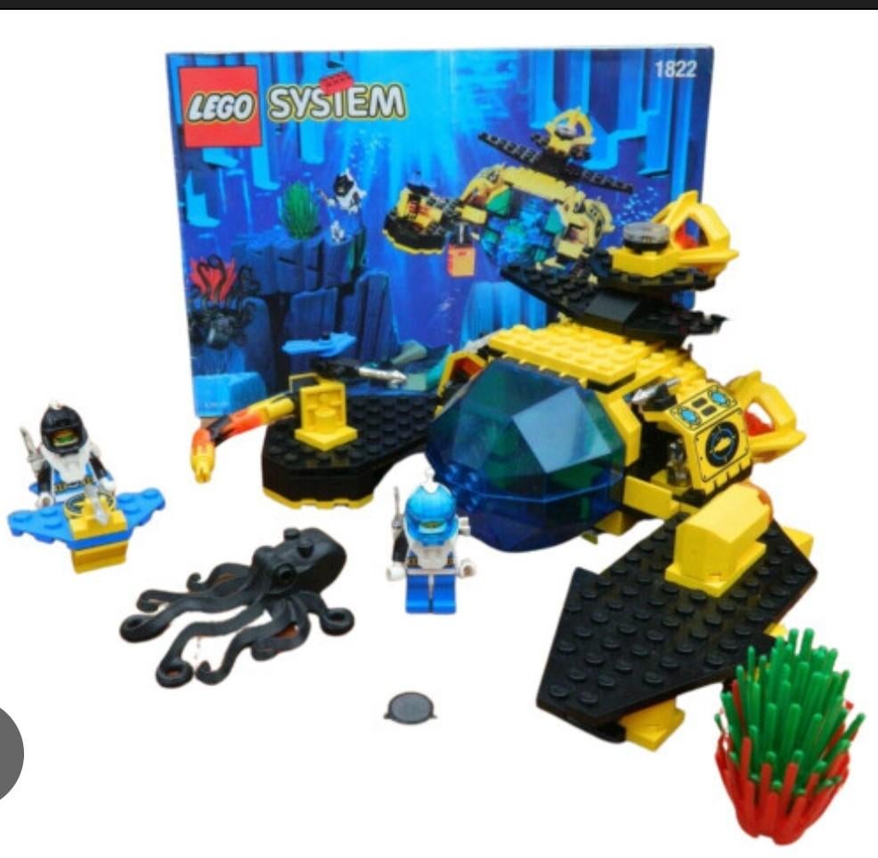 Gevraagd: Lego set 1822 aquazone, Ophalen of Verzenden