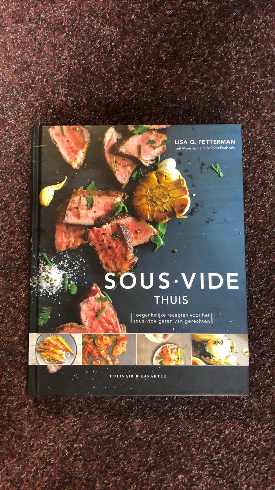 Sous Vide Thuis: Receptenboek voor Sous-Vide Garen, Hoofdgerechten, Ophalen of Verzenden, Zo goed als nieuw, Gezond koken