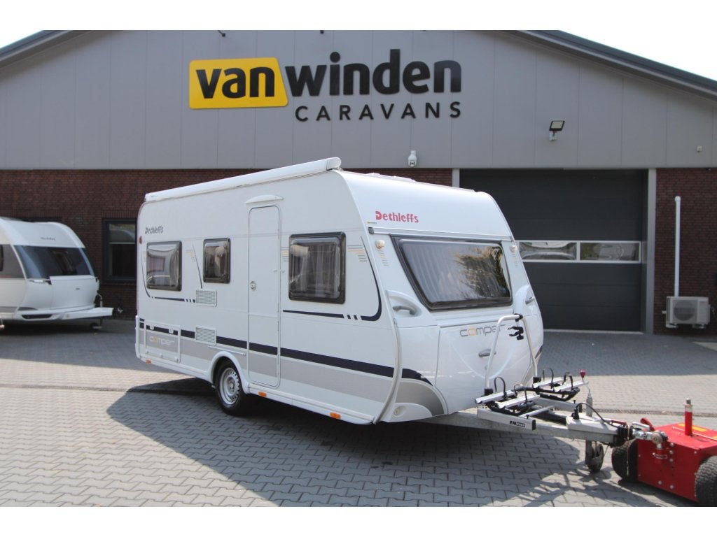 Dethleffs Camper 430 DB Voortent-Luifel-Mover, Rondzit, Bedrijf, Dwarsbed, Dethleffs