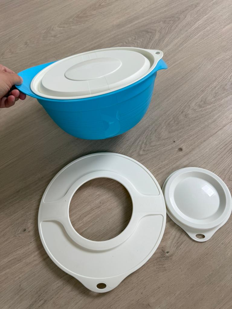 Tupperware mixkom 3,5 L nieuw, Ophalen of Verzenden, Zo goed als nieuw, Overige typen