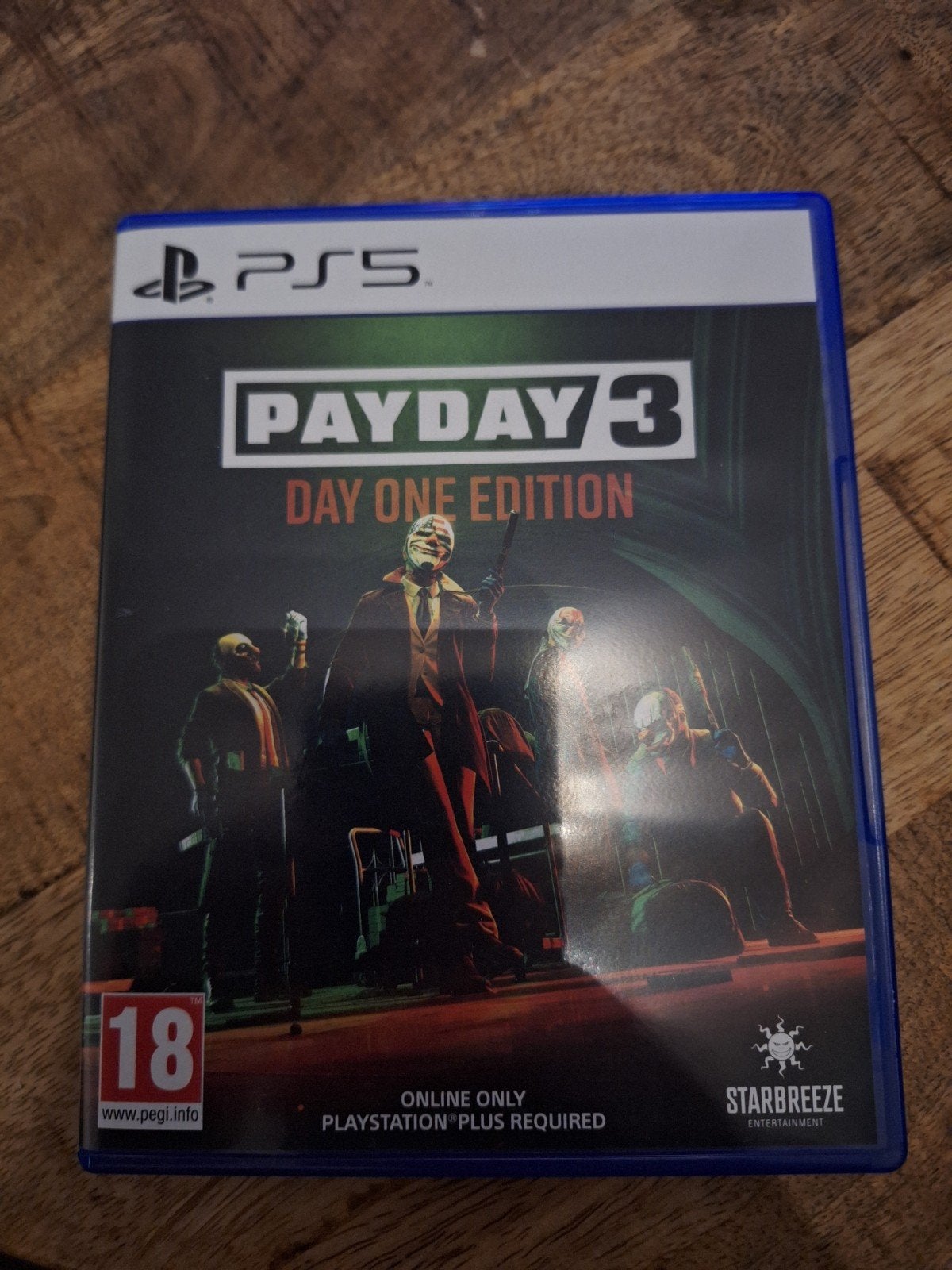 PAYDAY 3 Day One Edition PS5, Avontuur en Actie, Online, Vanaf 18 jaar, Ophalen of Verzenden