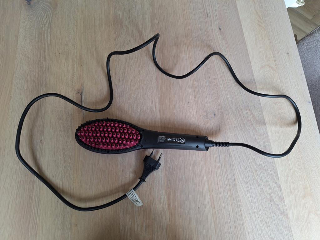 Haar Straightener Borstel - Stijlborstel, Ophalen of Verzenden, Gebruikt, Krultang of Stijltang
