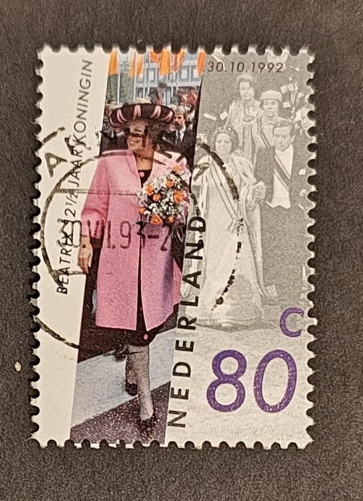 nederland nvph 1537, Verzenden, Na 1940, Gestempeld