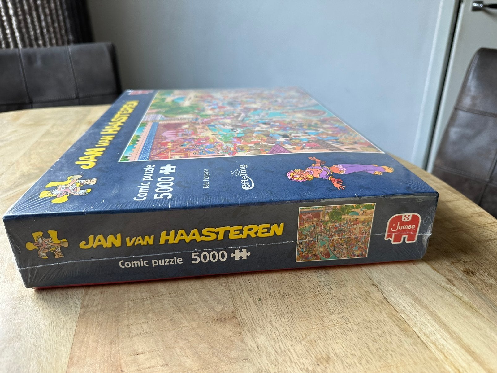 Jan van Haasteren 5000 fata morgan NIEUW in plastic, Hobby en Vrije tijd, Denksport en Puzzels, Ophalen of Verzenden, Meer dan 1500 stukjes