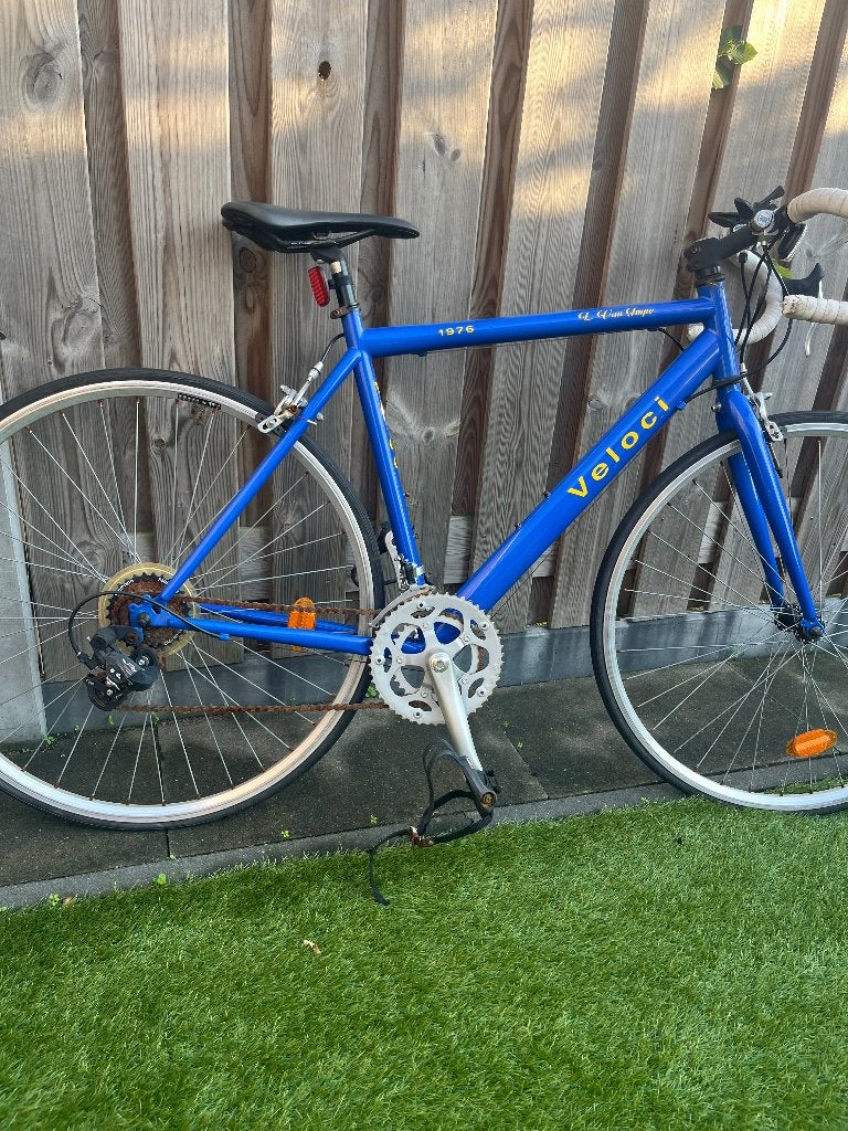 Wielrenner fiets veloci, Minder dan 10 versnellingen, Gebruikt, Aluminium, Ophalen