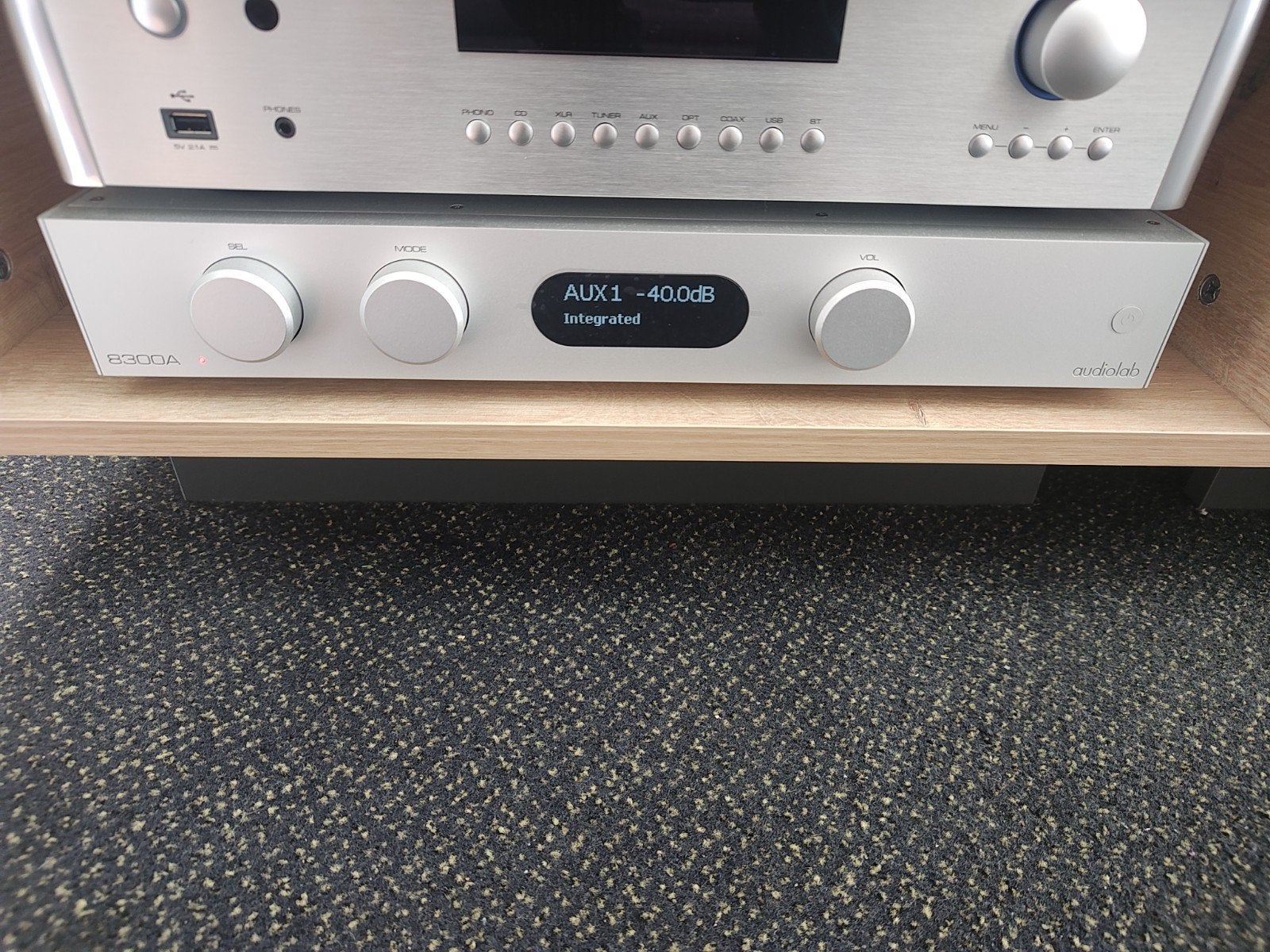 Audiolab 8300A geïntegreerde versterker, Audio, Tv en Foto, Versterkers en Receivers, Zo goed als nieuw, Stereo, 60 tot 120 watt