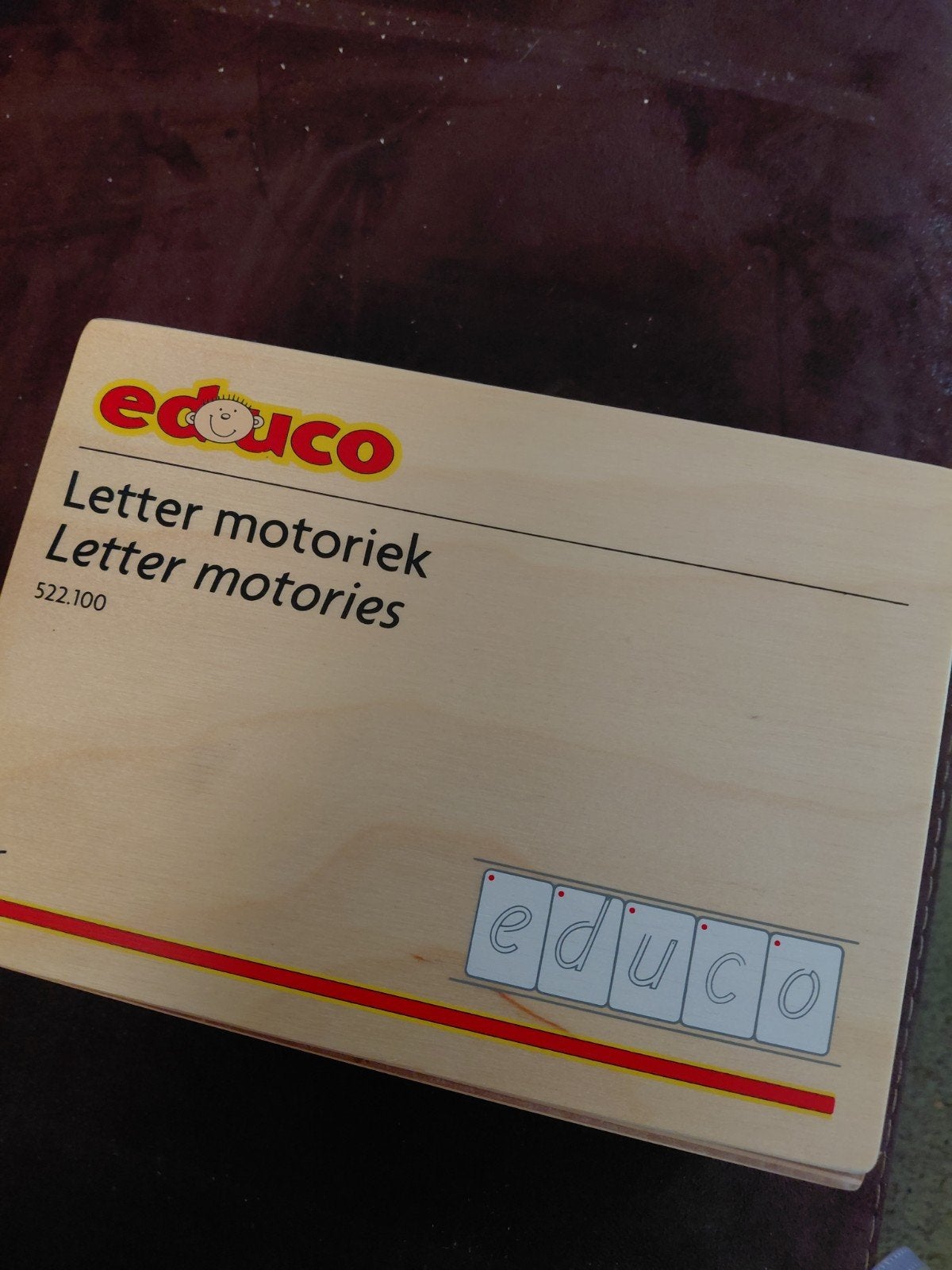Educo Letter Motoriek - Nieuw en Ongebruikt, Ophalen of Verzenden, Nieuw, Taal en Lezen