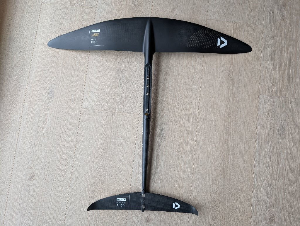 Duotone Blitz D/Lab 800 incl 47 tail, Ophalen of Verzenden, Zo goed als nieuw, Wingsurf-hydrofoil