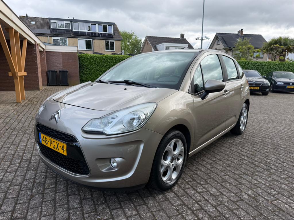 Citroën C3 1.4 VTI 2011 Beigemetallic, Voorwielaandrijving, Stof, 40 €/maand, Zwart