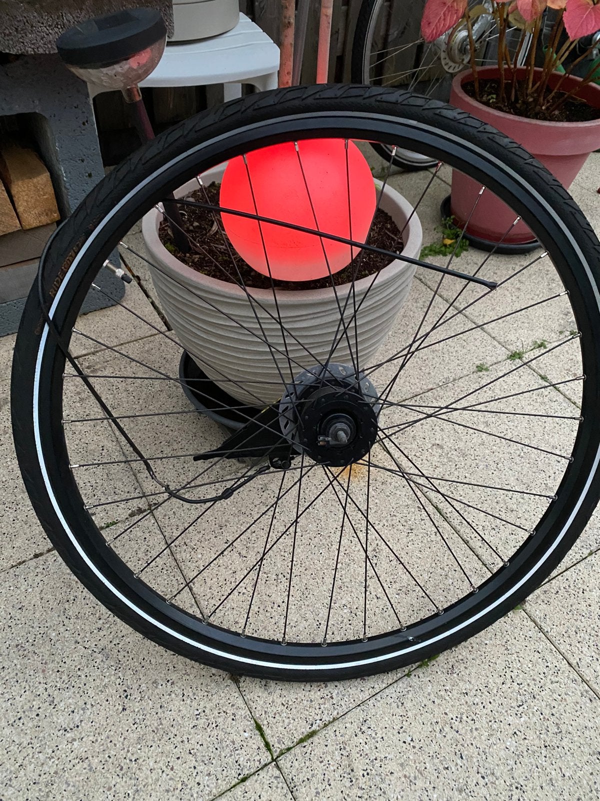 28 inch voor wiel ( van gazelle), Ophalen, Zo goed als nieuw, Frame
