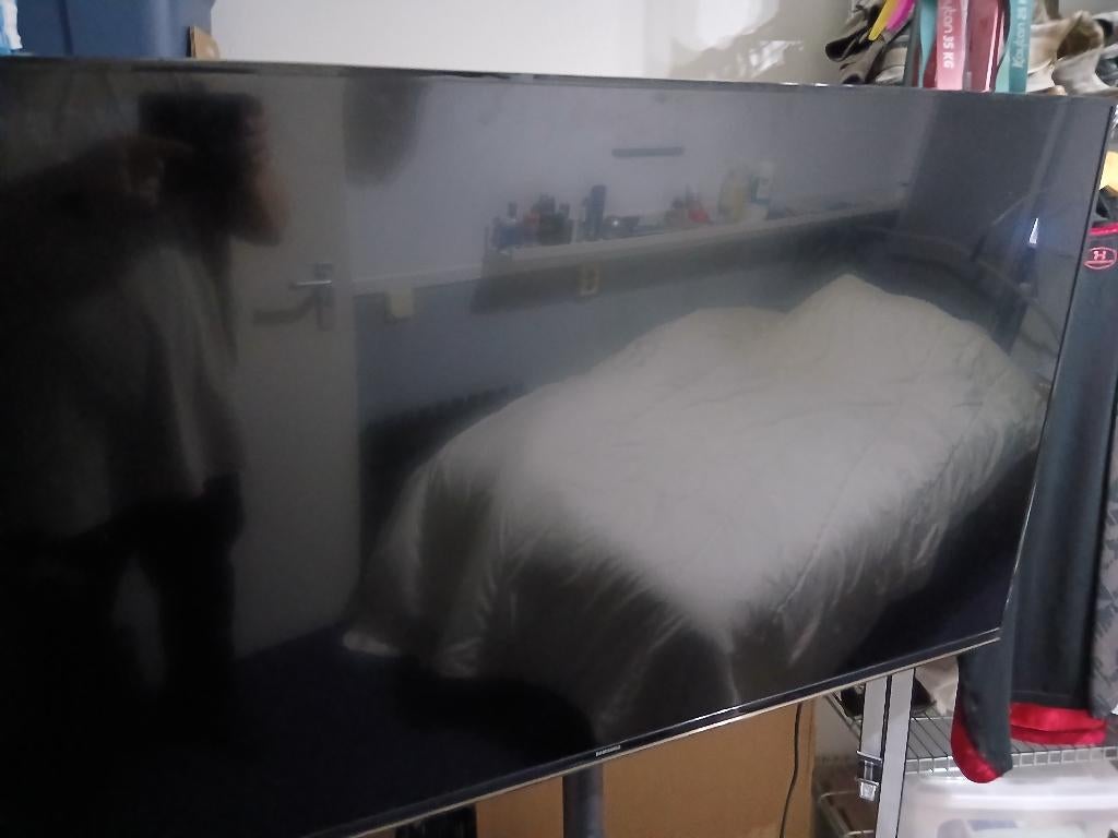 samsung 55inch 3d tv met statief, Ophalen, QLED, Zo goed als nieuw, 100 Hz