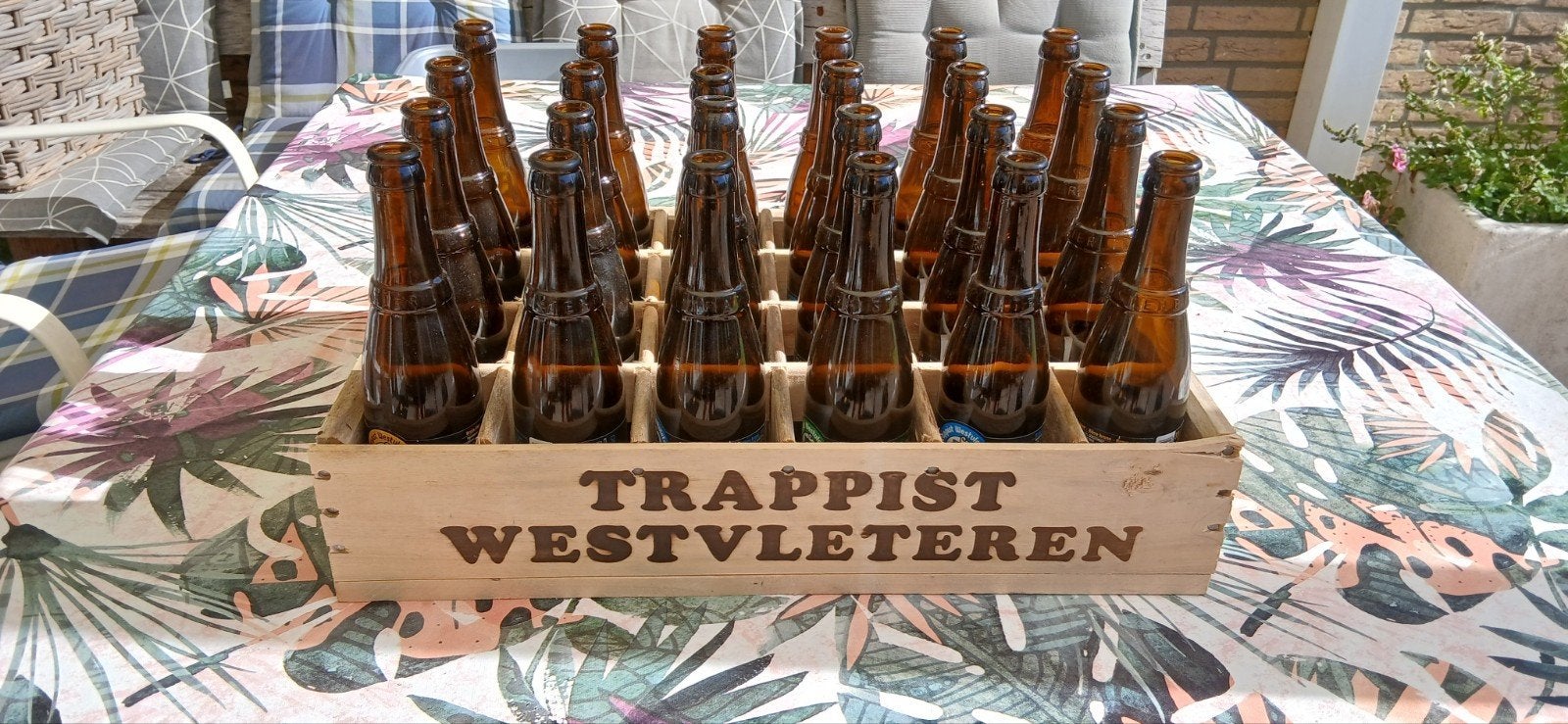 Leuk kratje Westvleteren, Ophalen