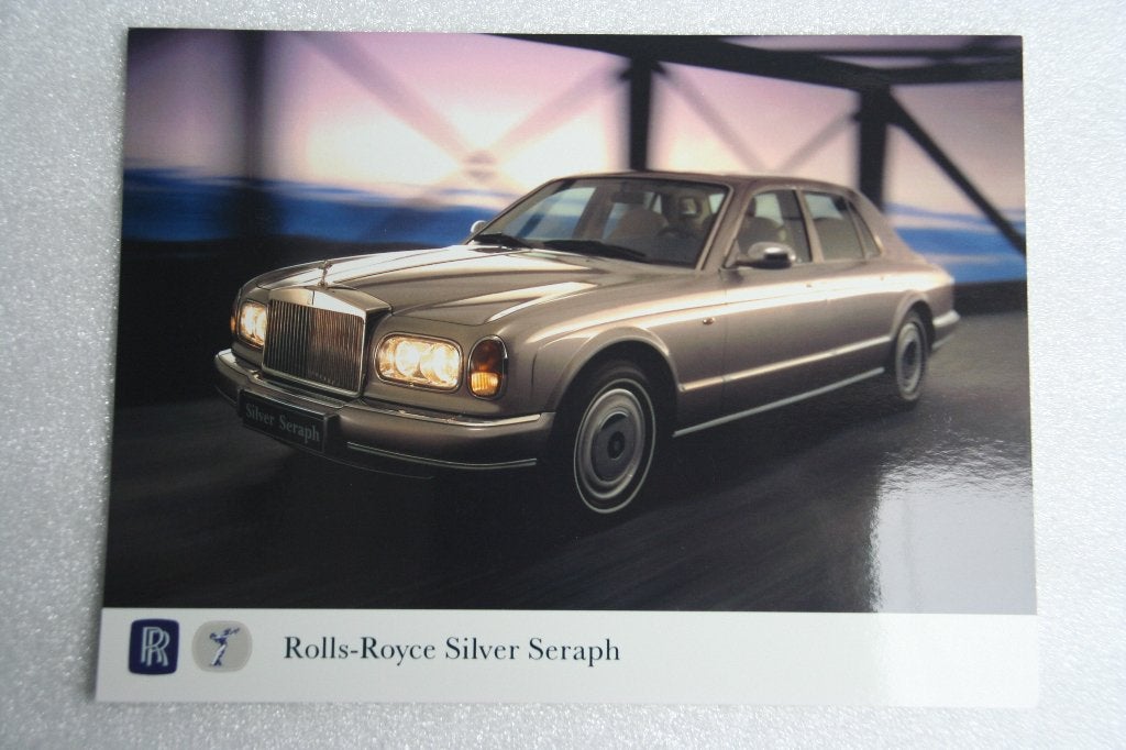 Persfoto Rolls-Royce Silver Seraph (1998 (3), Ophalen of Verzenden, Nieuw, Overige merken