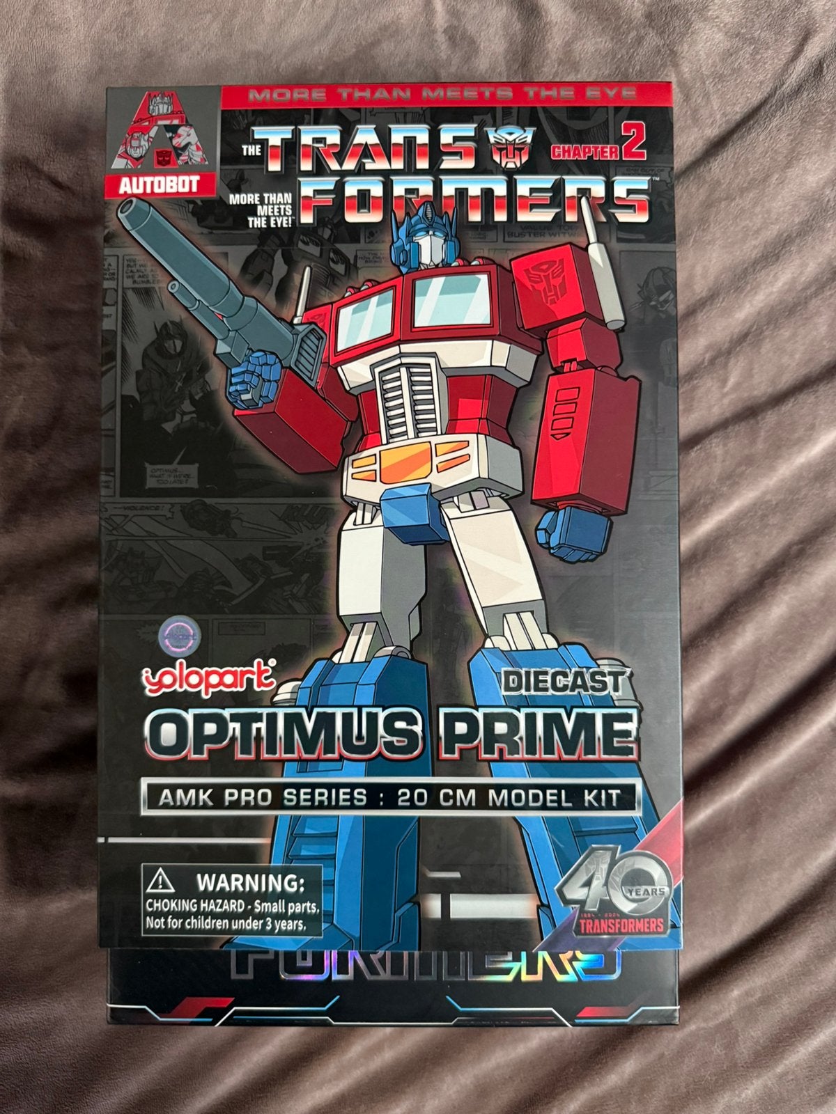 Yolopark amk pro series: G1 Optimus Prime, Verzamelen, G1, Ophalen of Verzenden, Zo goed als nieuw, Autobots
