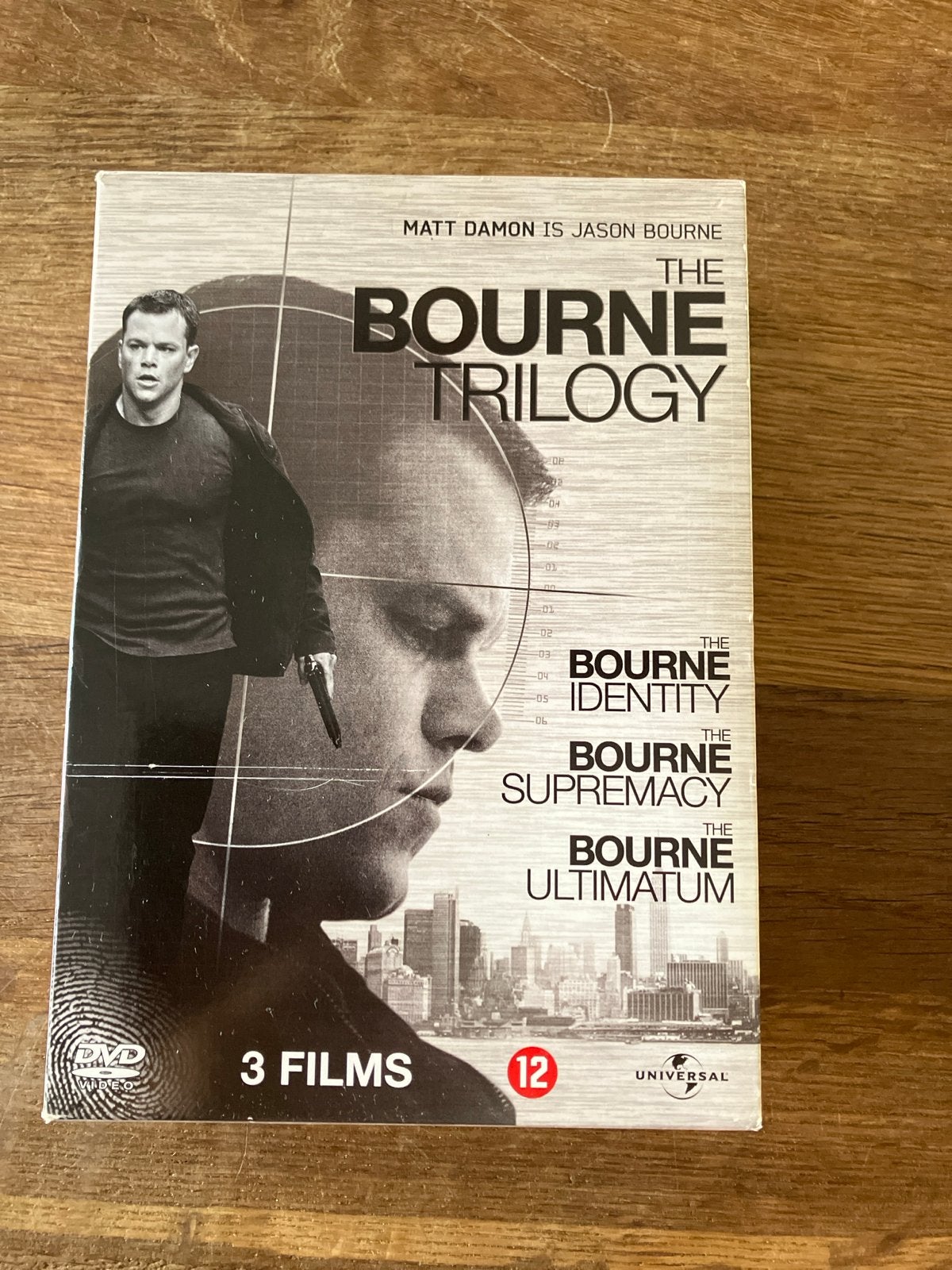 The Bourne Trilogy DVD Boxset - 3 Films met Matt Damon, Nederlands, Actiethriller, Ophalen of Verzenden, Zo goed als nieuw
