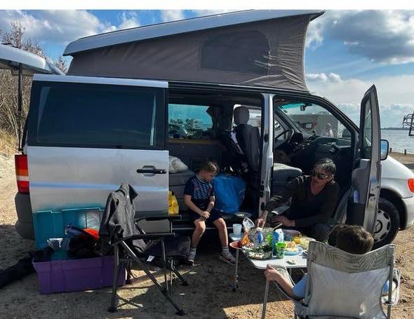 Mercedes Vito 110D Westfalia Camperbus - Diesel, Caravans en Kamperen, Buscamper of Camperbus, Koelkast, Mercedes-Benz, Diesel