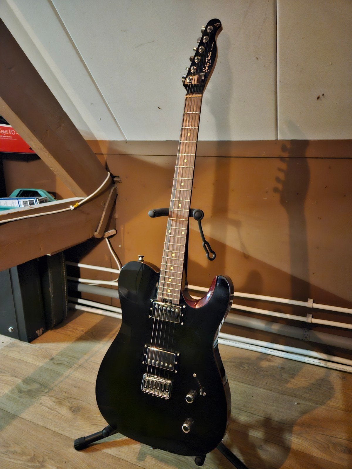 HB pro series Fusion-T HH HT EB BK, Ophalen of Verzenden, Gebruikt, Solid body, Overige merken