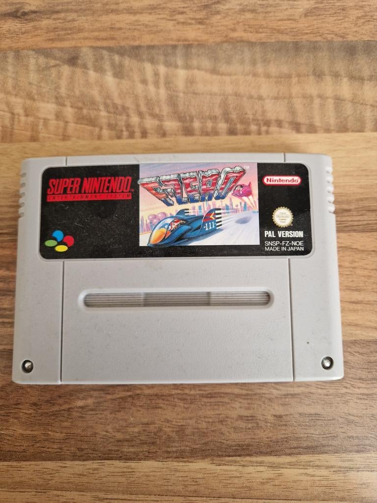 F-Zero Super Nintendo, Spelcomputers en Games, Games | Nintendo Super NES, 1 speler, Racen en Vliegen, Eén computer, Ophalen of Verzenden