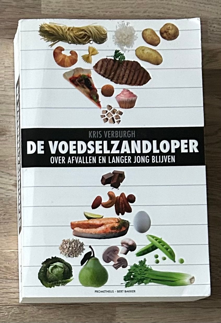 De Voedselzandloper - Kris Verburgh (Over afvallen), Ophalen of Verzenden, Gelezen, Dieet en Voeding