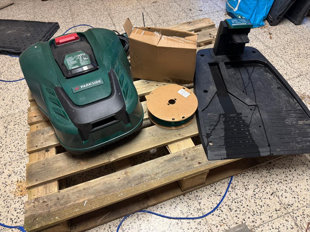 Parkside Smart 20V Robotmaaier (1000m²) + Accu & Laadstation, Ophalen