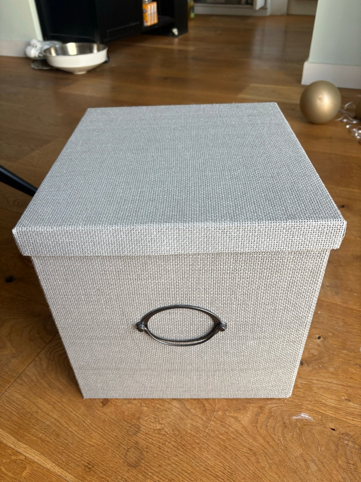 KVARNVIK opbergdoos IKEA 32x35x32 cm, Ophalen, Overige materialen, Minder dan 50 cm, Zo goed als nieuw