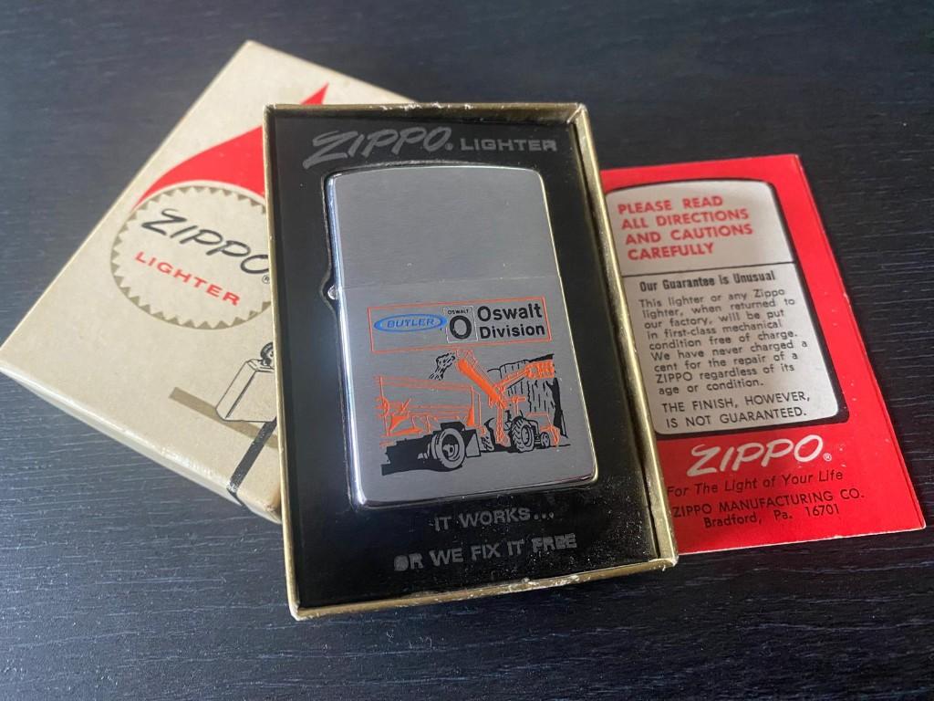 Zippo 1976, Butler, Oswald Division, ongebruikt, Verzamelen, Ophalen of Verzenden, Nieuw, Aansteker