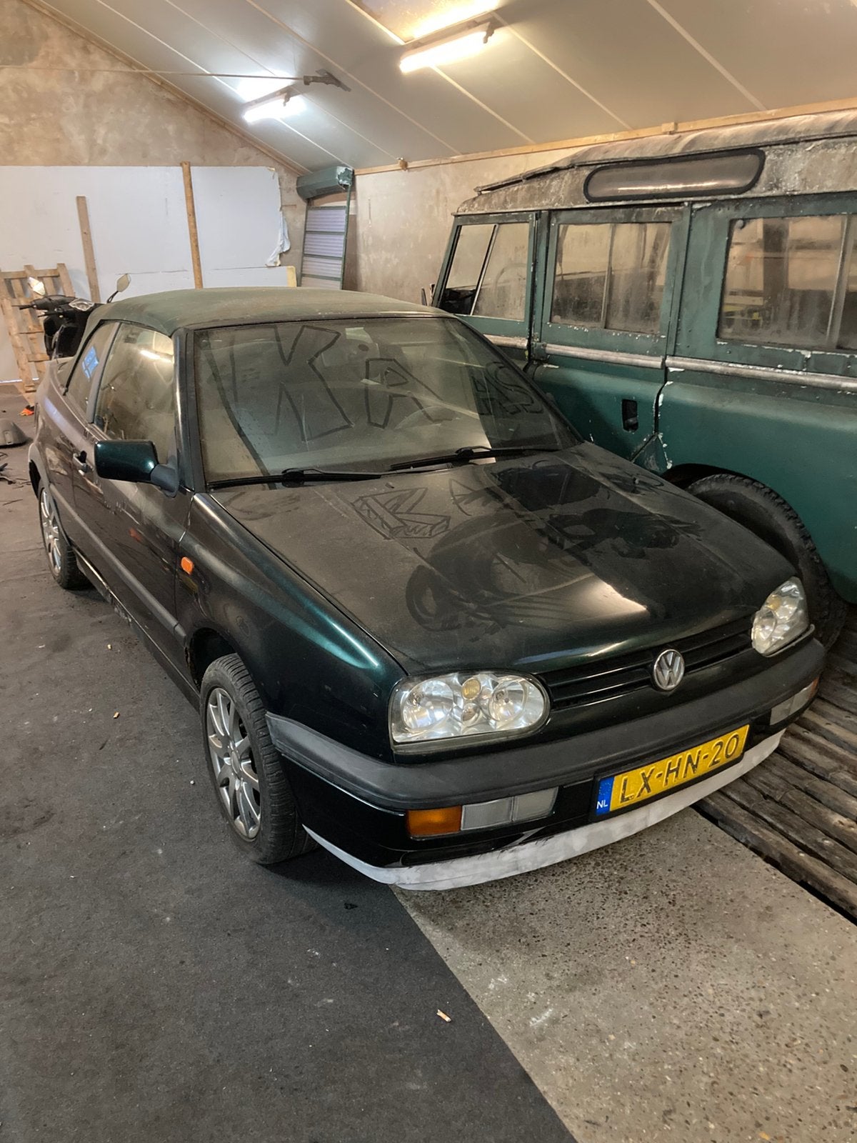 Volkswagen golf cabrio, opknapper of donor, Ophalen, Volkswagen