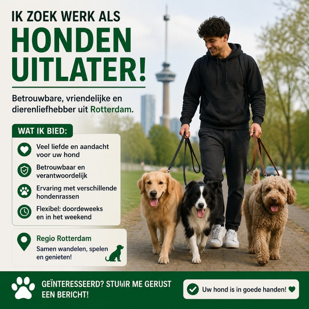 Ik zoek werk als honder alslater, Vacatures, Variabele uren, Overige vormen