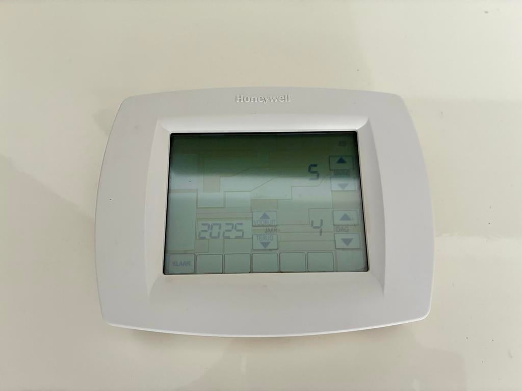 Honeywell Chronotherm Vision thermostaat, Ophalen, Gebruikt