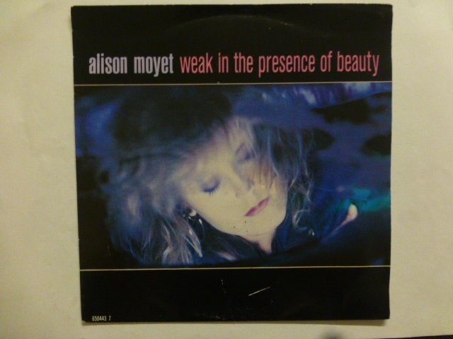 Alison Moyet. Weak in the presence of beauty./ To work on, Ophalen of Verzenden, Gebruikt, 7 inch, Pop