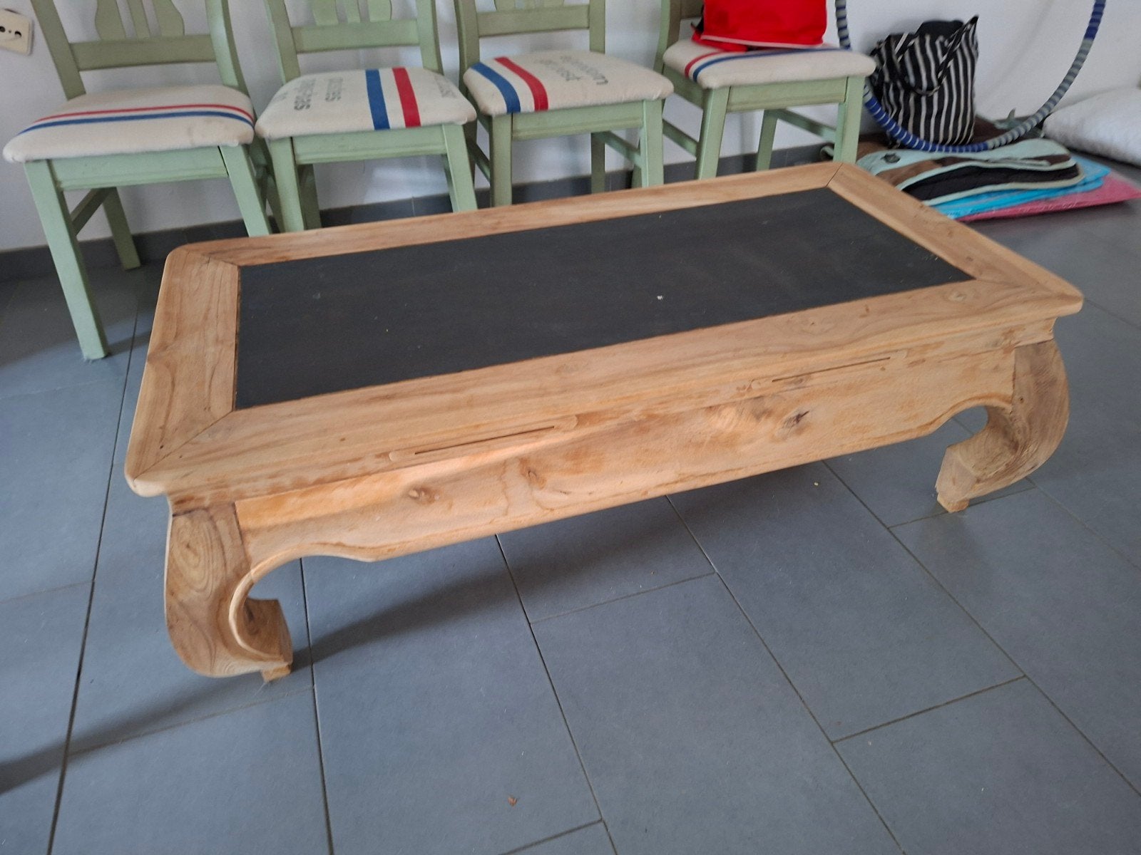 salontafel, Ophalen, Gebruikt, Hout