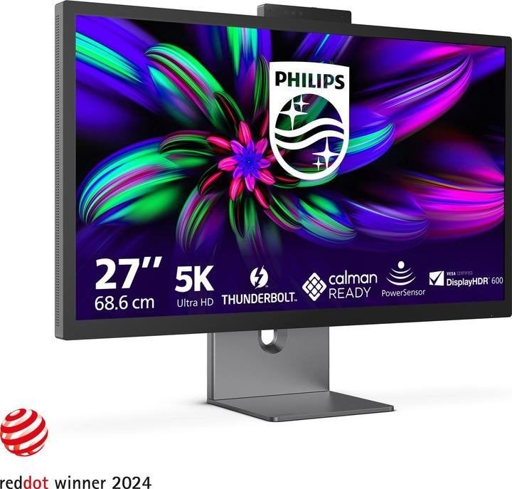 Philips 27E3U7903 5K Monitor  27 incPerfect voor Mac  Design, Kandnelektronica@gmail.com, Refurbished, Ophalen of Verzenden, Hoofdtelefoonaansluiting