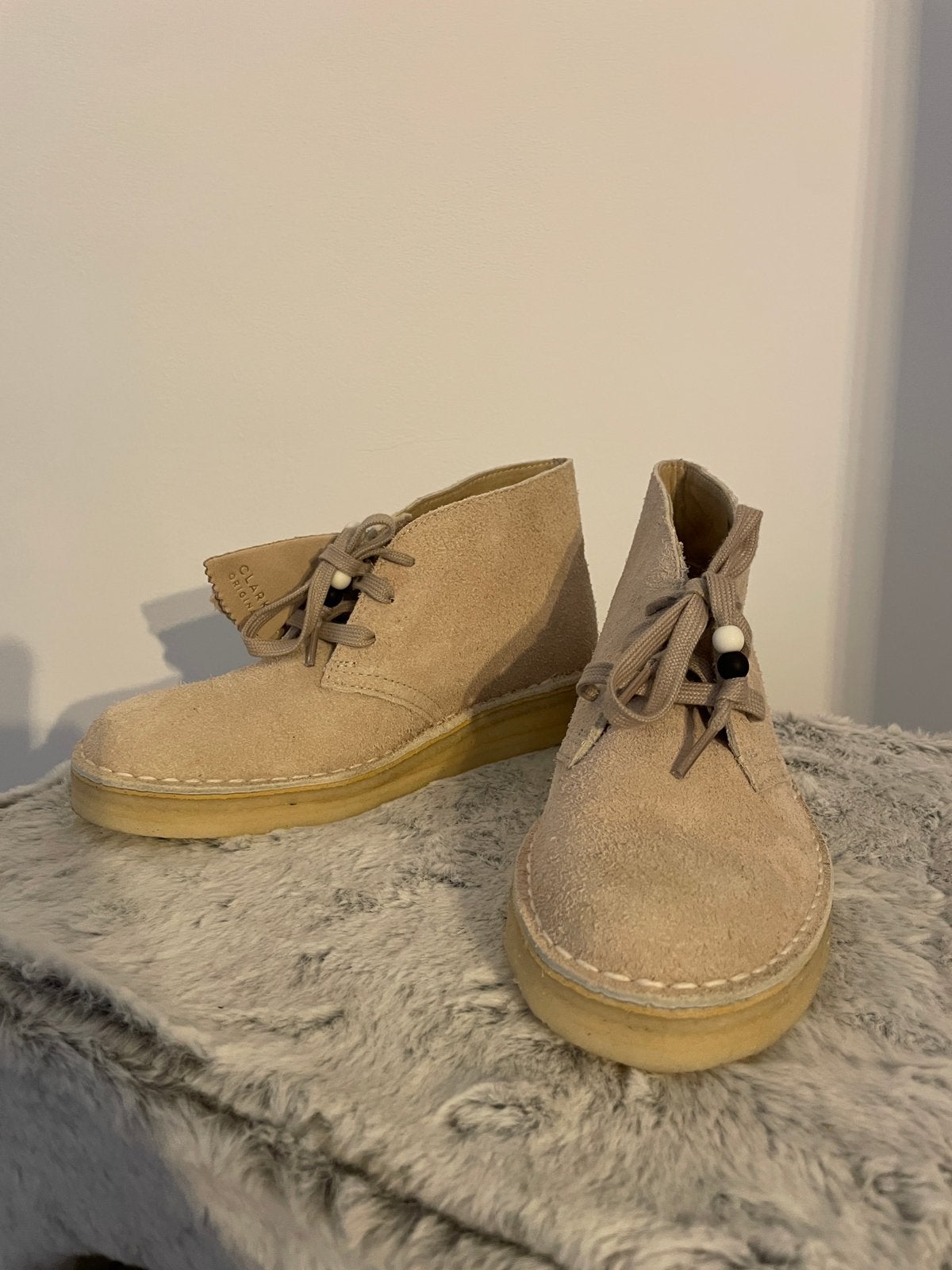 Desert coal Clarks dames schoen maat 37,5, Kleding | Dames, Schoenen, Ophalen of Verzenden, Zo goed als nieuw, Beige, Schoenen met lage hakken
