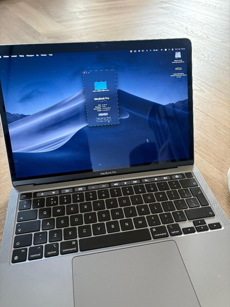 Macbook Pro 13inch M1 2020 - 16GB Geheugen 1TB Opslag, Computers en Software, Apple Macbooks, 1 TB of meer, Gebruikt, 2 tot 3 Ghz