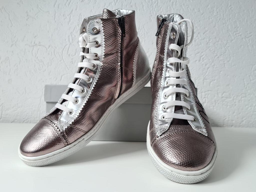 Hip sneakers zilver/brons maat 38, Hip, Overige kleuren, Nieuw, Ophalen of Verzenden