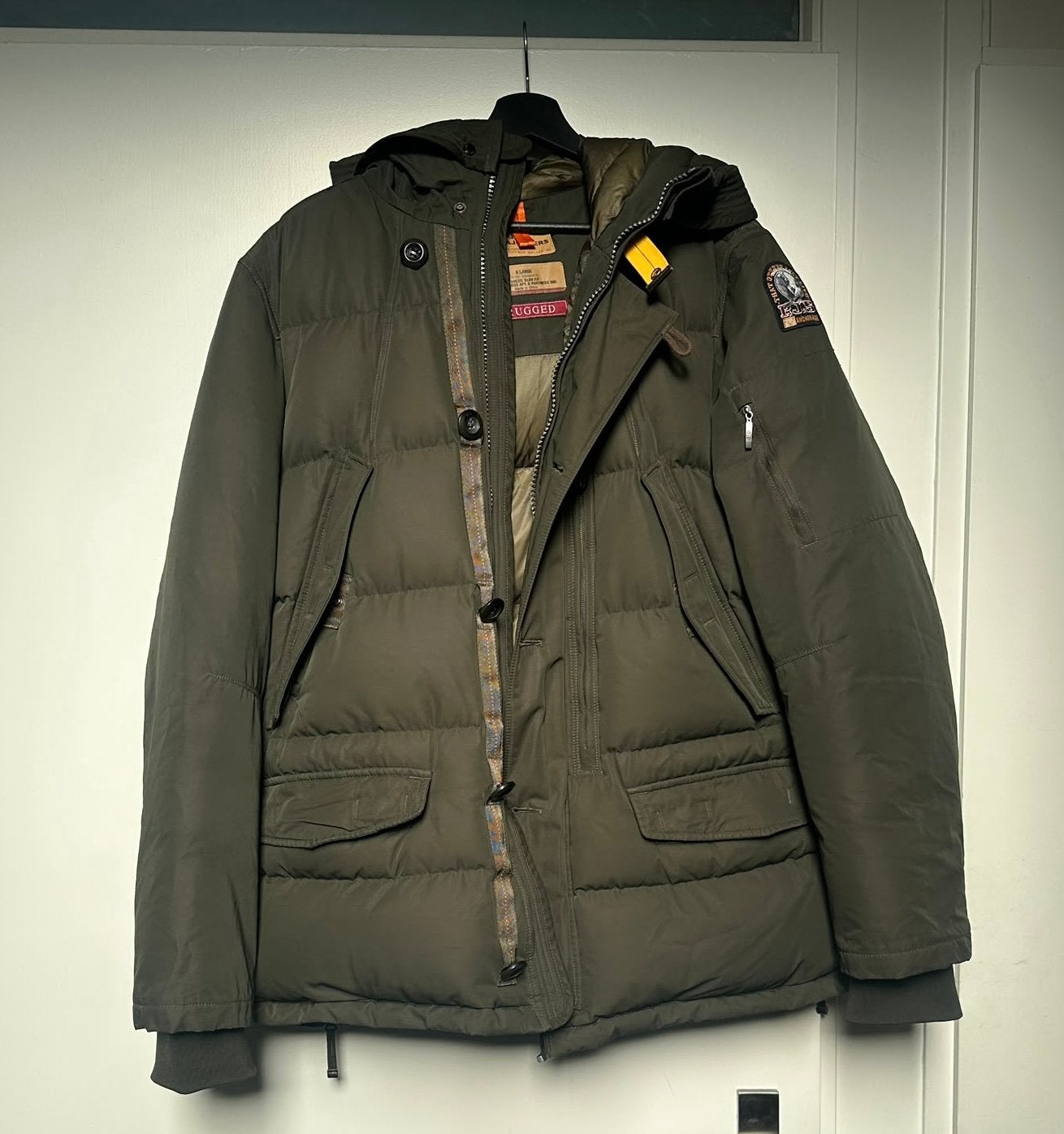 Parajumpers winterjas, groen, XL, Maat 56/58 (XL), Parajumpers, Ophalen of Verzenden, Gedragen