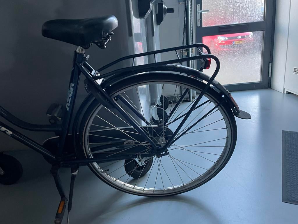 Azor damesfiets met mand, Fietsen en Brommers, Fietsen | Dames | Damesfietsen, Gebruikt, Overige merken, 53 tot 56 cm, Ophalen
