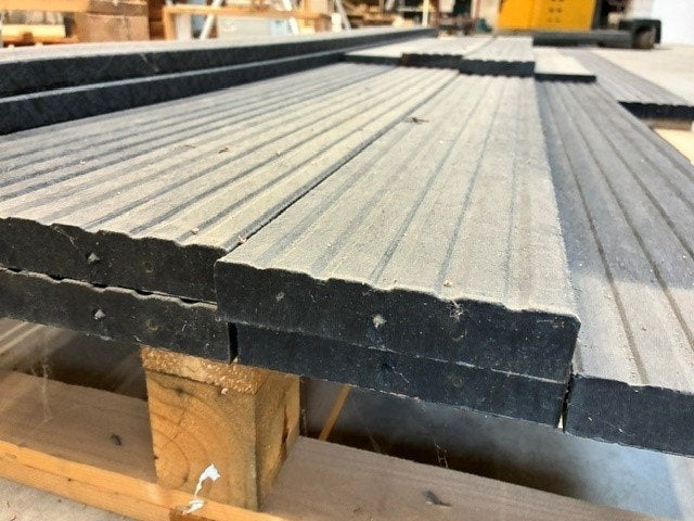 Kunststof planken, Tuin en Terras, Ophalen, Gebruikt, 250 cm of meer, Planken