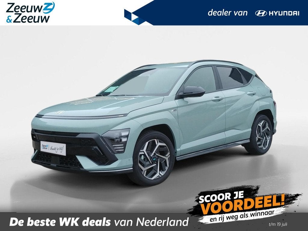 Hyundai Kona 1.6 GDI HEV N Line | BESTE DEAL VAN NL! | VAN 4, Auto's, Hyundai, Bedrijf, Te koop, Kona, 360° camera, ABS, Achteruitrijcamera