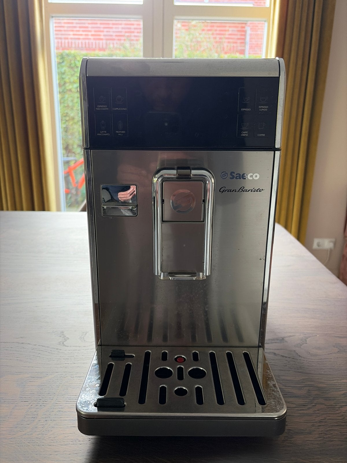Saeco GranBaristo volautomatische koffiemachine, Witgoed en Apparatuur, Ophalen, Gebruikt, Koffiemachine, Koffiebonen