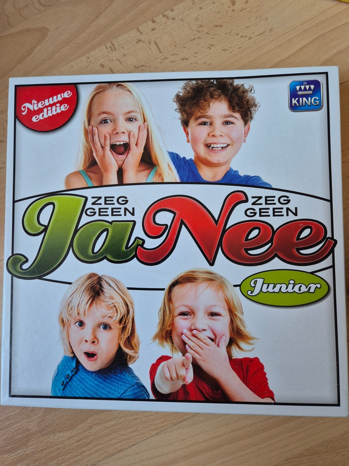 Zeg Geen Ja Nee Junior - Het Knettergekke Kaartspel, Vijf spelers of meer, Ophalen of Verzenden, Zo goed als nieuw, King