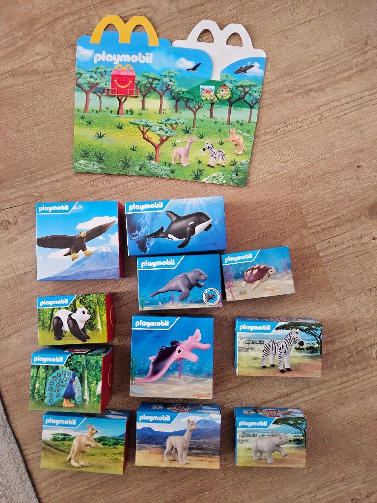 McDonald’s Happy Meal Playmobil (x11) Limited Edition 2025, Ophalen, Nieuw