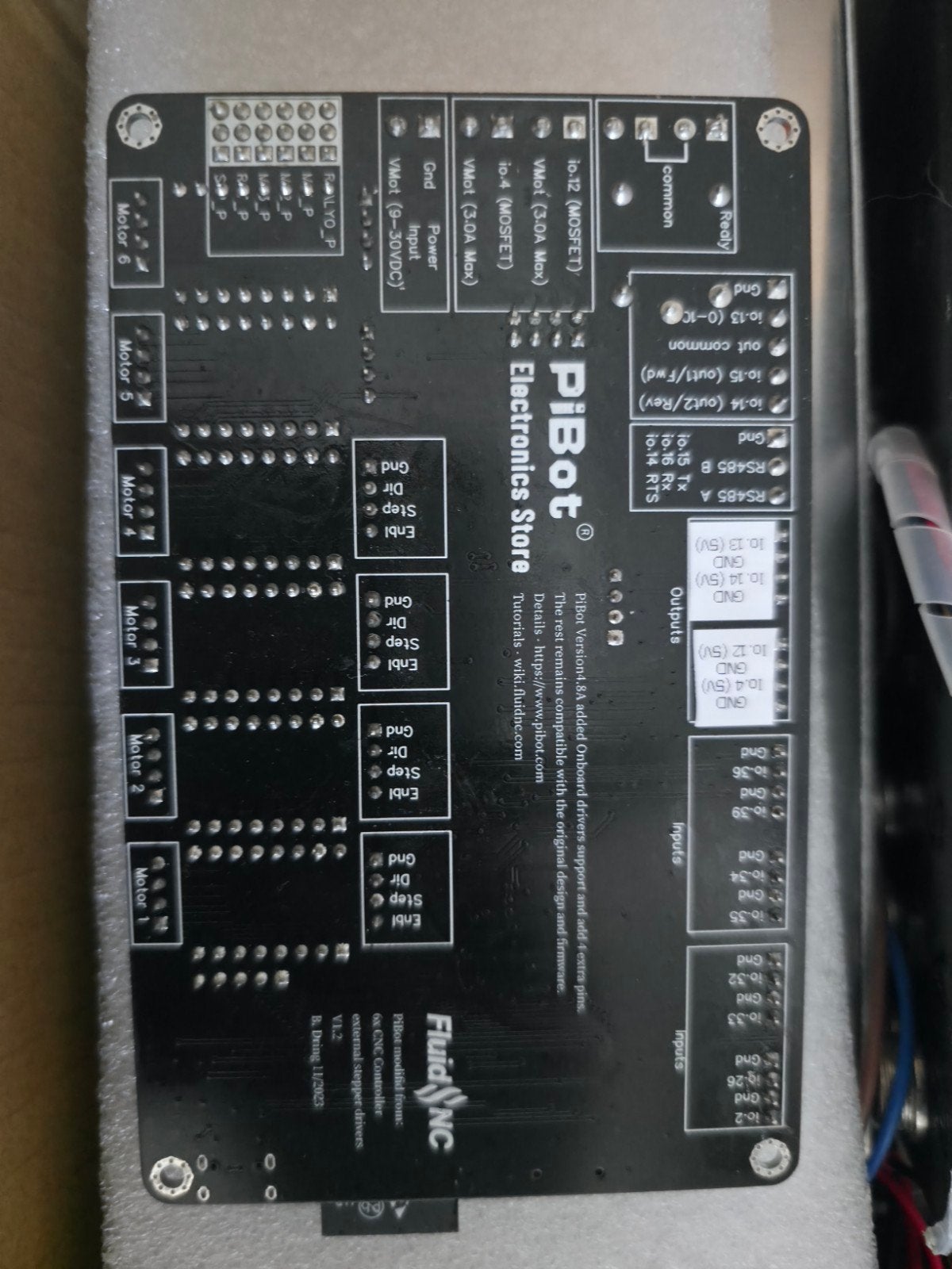 PiBot CNC Controller met steppers en stepper controllers, Ophalen of Verzenden, Nieuw, Overige typen, Overige