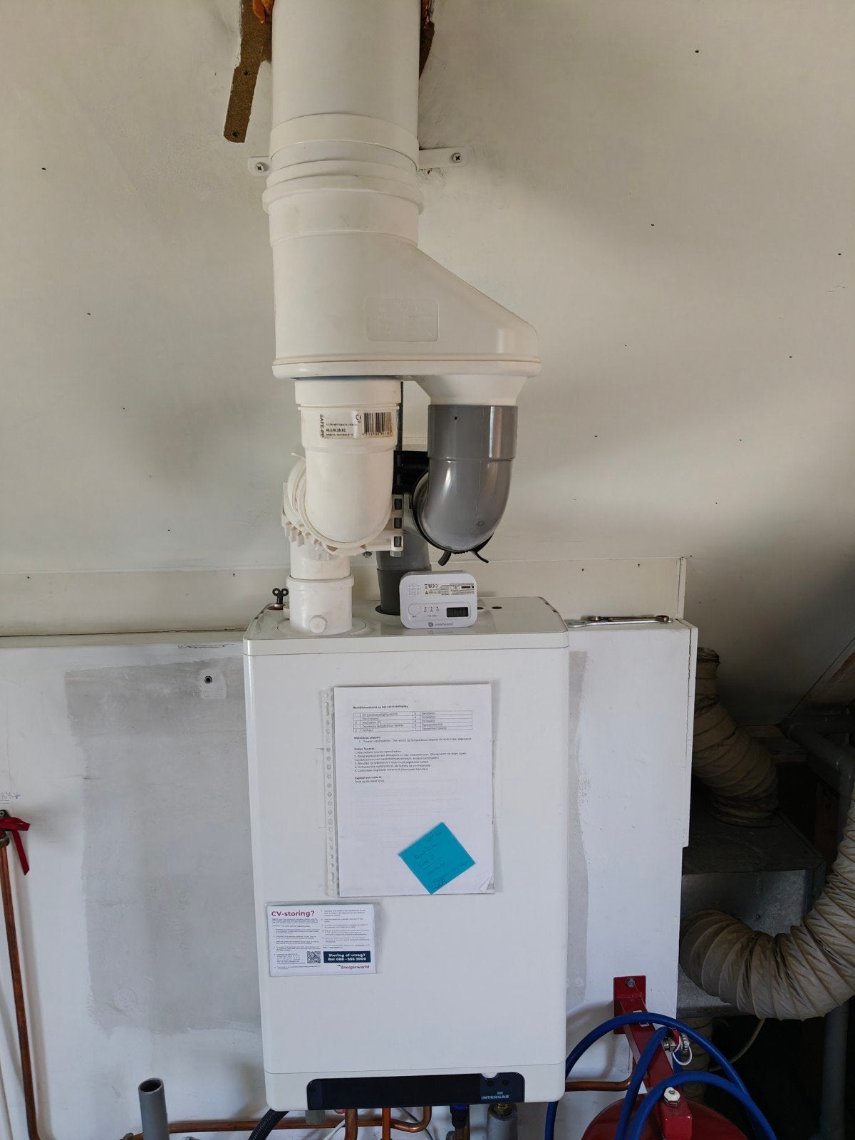 Intergas Kompakt HRE 36/30 CV-ketel met dakdoorvoer, Doe-het-zelf en Verbouw, Verwarming en Radiatoren, Ophalen