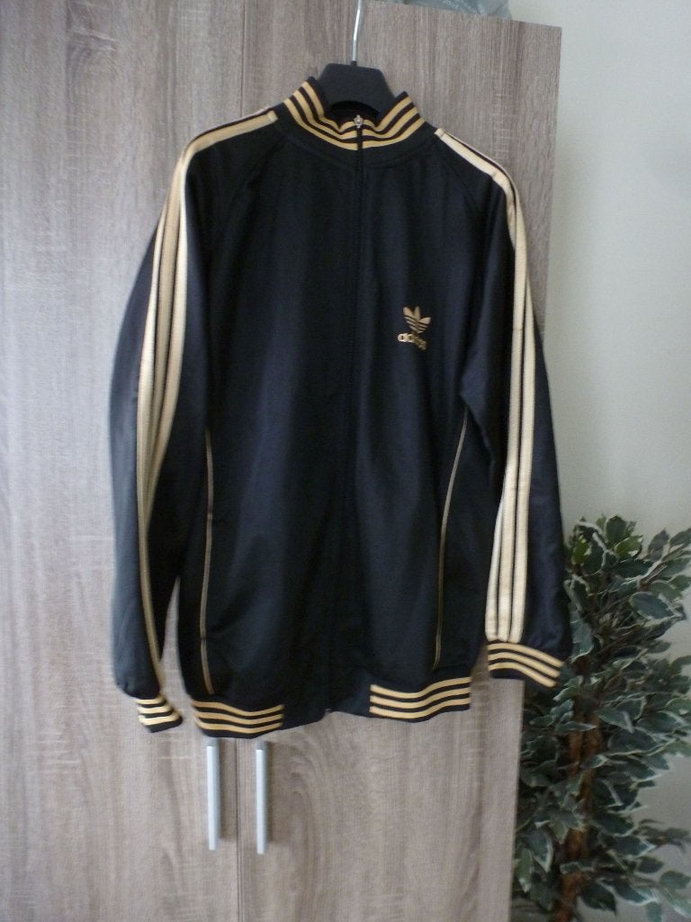 sportvest ZWART GOUD adidas M -GRATIS zend, Zwart, Nieuw, Algemeen, Verzenden