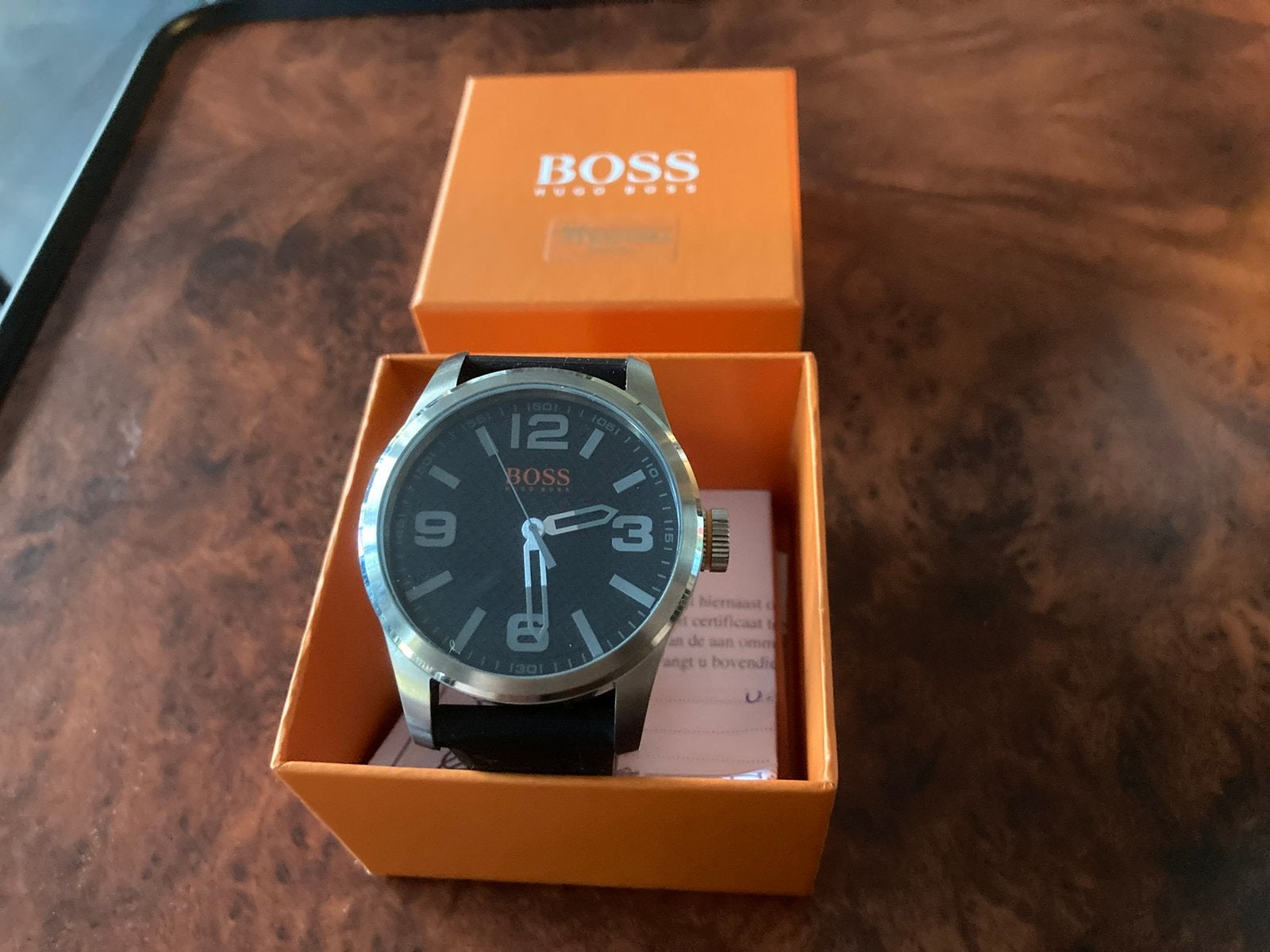 2016 Hugo Boss Orange Herenhorloge, Ophalen, Zo goed als nieuw, Overige merken