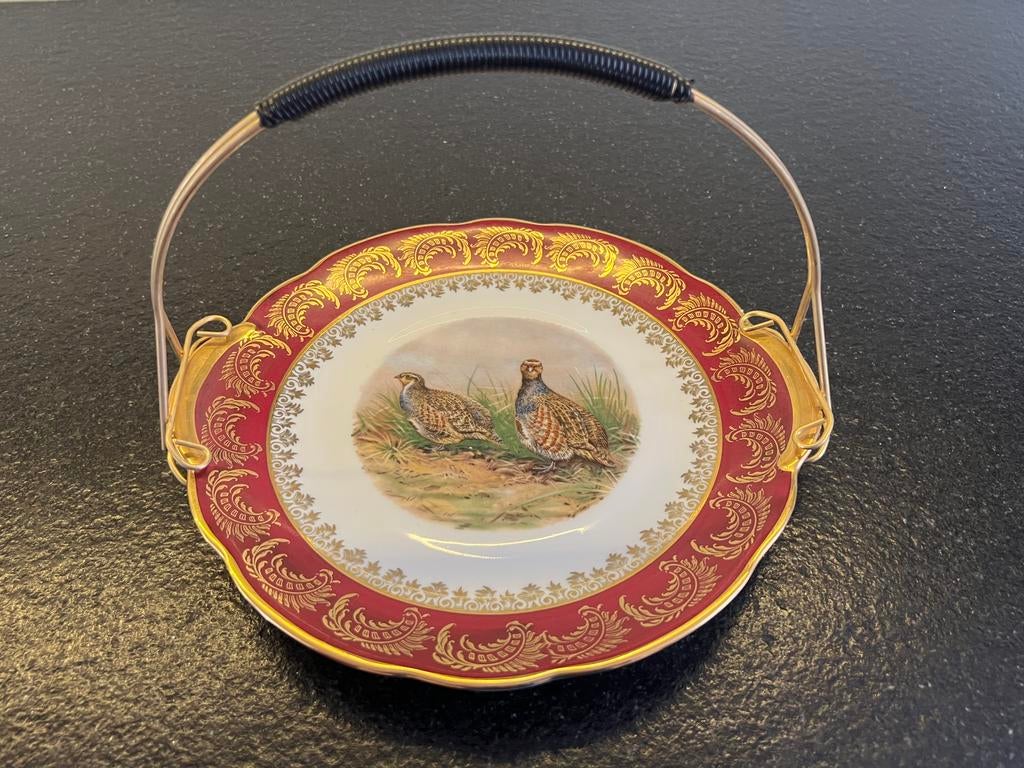 Vintage Franse schaal 27 cm Porcelaine d’Art France Limoges, Ophalen